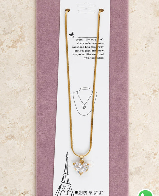 Arashine chain and pendant set