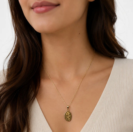 Arashine Rose Necklace