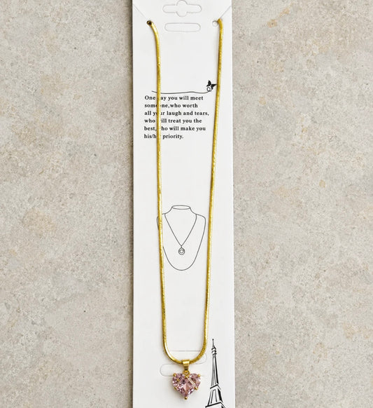 Arashine Chain and pendant set